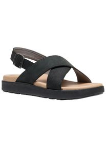 Keen Elle Luxe Cross Strap Sandalen Damen (Gr 39,5 |schwarz)