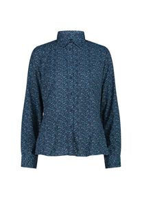 CMP Longsleeve Shirt with Pattern Bluse Women (Größe 38 |blau)