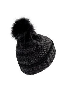 Mütze Deerhunter Knitted Hat Damen (Gr One Size |schwarz)