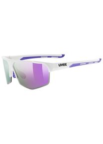 Uvex Axos Set Cat 3 (VLT 12%) + Clear Cat 0 (VLT 92%) Sonnenbrille (weiß)