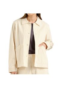 DEDICATED Jacket Stiby Hemd Damen (Gr XL |beige/weiß)