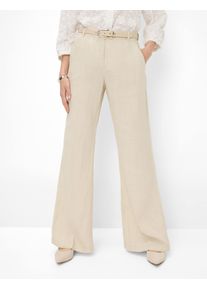 Brax Damen Palazzohose Style MAINE LIGHT BEIGE, hellbeige, Gr. 46