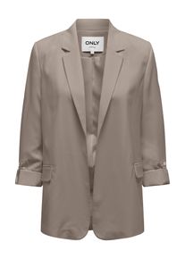 Only Damen Longblazer "ONLBLANCA LIFE 3/4 LOOSE BLAZER CC TLR"string, modisch, Gr. 34, unifarben, Web, Obermaterial: 100% Polyester, Blazer