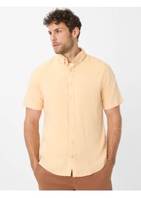 Brax Herren Hemd Style DAN sunrise, gelb, Gr. L