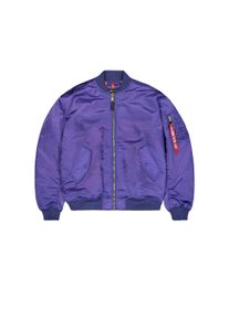 Herren Bomberjacke "Alpha Industries Men - Bomber Jackets MA-1 Core Summer"night lila, Gr. M, Alpha Industries, Obermaterial: 100% Nylon, Futter:
