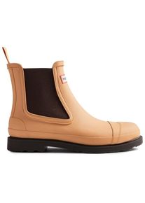 Hunter Boots Commando Chelsea Boot Gummistiefel Men (Gr 44 |beige |wasserdicht)