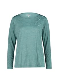 CMP Light Melange L/S T-Shirt Funktionsshirt Damen (Gr 46 |türkis)