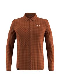 Salewa Puez Dry L/S Shirt Hemd Men (Gr 54 |braun)