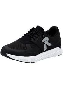 Slip-On Sneaker Rieker SPORT "Preston", Damen, Gr. 40, schwarz, Nubuklederimitat, Textil, Schuhe, Freizeitschuh, Halbschuh, Schlupfschuh mit Gummizug