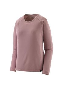 Patagonia Cap Midweight Crew Kunstfaserunterwäsche Damen Schneeschuhwandern (Gr XXL |braun/rosa)
