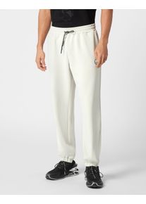 Plein Sport Herren Jogginghose "Jogginghose"10, grau, Gr. L, Obermaterial: 95% Polyester, 5% Elasthan, Hosen