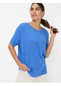Brax Damen Shirt Style CALLY sapphire blue, Blau, Gr. 44