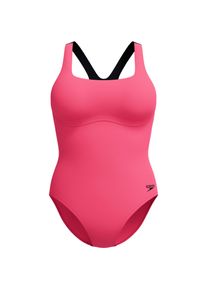 Speedo Flex Band Badeanzug Damen - rosa - Gr. 42 - Polyester