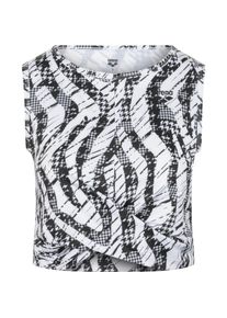 arena Croptop Damen - schwarz - Gr. L - Polyester/Elastan