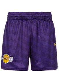 New Era Los Angeles Lakers Funktionsshorts Herren - lila - Gr. XXL