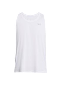 Under Armour Launch Funktionstank Herren - weiß - Gr. XXL - Polyester/Elastan