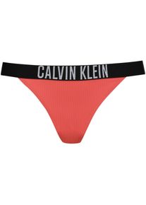 Calvin Klein Intense Power Rib Bikini Hose - rosa - Gr. M - Polyamid/Elastan