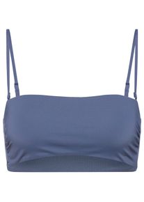 Calvin Klein Essentials Bikini Oberteil - grau - Gr. M - Polyamid/Elastan