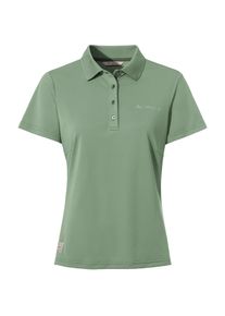 Vaude Essential Poloshirt Damen - grün - Gr. 42 - Polyester