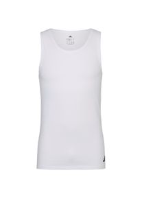 Adidas Active Flex Cotton Unterhemd Herren - weiß - Gr. S - Baumwolle/Elastan