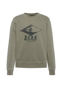 Bear Surf Sweatshirt Herren - grün - Gr. M - Baumwolle