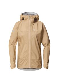 Haglöfs Haglöfs L.I.M Airak 2,5l Hardshelljacke Damen - braun - Gr. M - Polyester