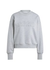 Adidas All Szn Sweatshirt Damen - grau - Gr. M - Baumwolle/Polyester