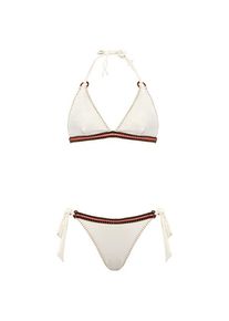Banana Moon Wako Santany Bikini-Top Damen (Gr 32 |weiß)