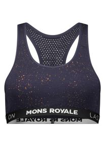Mons Royale Sierra Sports Bra Merinounterwäsche Women (Gr L |blau/grau)