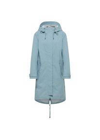 ELBSAND Yunea Rain Parka Freizeitjacke Damen (Gr M |türkis |wasserdicht)