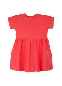 Kleid Pure Pure Kleid Mull Kinder (Gr 104 |rot)