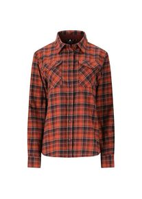WHISTLER Bargo Checked Shirt Hemd Damen (Gr 40 |braun/rot)