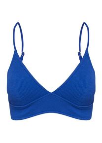 Bikini Top Banana Moon Miko Scrunchy Damen (Gr 40 |blau)