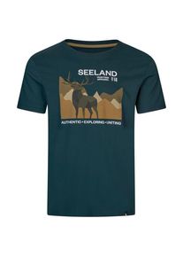 Seeland Fragment T-Shirt T-Shirt Herren (Gr XXL |blau)