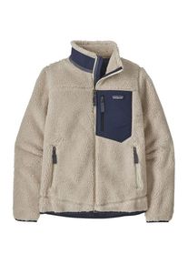Patagonia Classic Retro-X Jacket Fleecejacke Damen (Gr L |grau/beige)