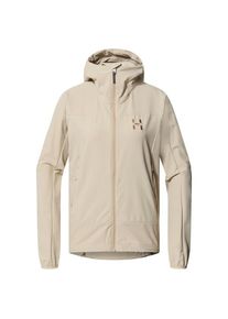 Haglöfs Softshelljacke Haglöfs Rosson Softshell Hood Damen (Gr S |beige)