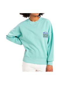 Quiksilver Oversized Crew Pullover Damen (Gr L |türkis)