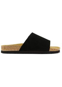 Heber Peak SylvaHe Leather Cork Sandal Sandalen Damen (Gr 36 |schwarz)