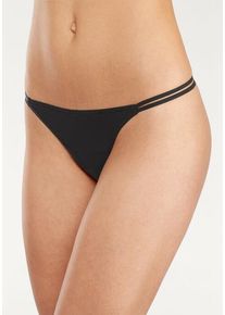 Vivance String schwarz Gr. 32/34 für Damen. Körpernah. Nachhaltig.