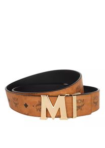MCM Gürtel - Claus Vi Belt 24K Sh Gd 4.5 One Size - Gr. ONE - in Cognacbraun - für Damen