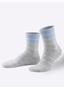 wäschepur sheego Große Größen Damen-Socken, farbig-sortiert, Größe 39-42 - Damen