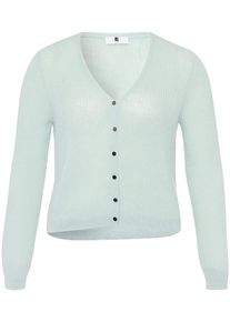 Emilia Lay - Strickjacke, türkis, Gr. 44 / L