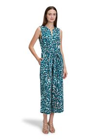 BETTY & CO BETTY & CO Damen Overall "Betty & Co Jumpsuit ohne Arm"emerald, mint, feminin, Gr. 46, Obermaterial: 100% Polyester. Futter: 100% Polyester.,