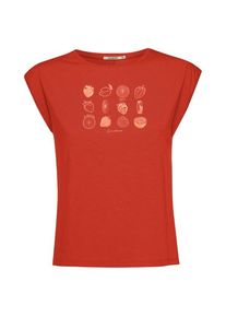 Greenbomb Bike Strawberry Timid Top T-Shirt Damen (Gr XXL |rot)