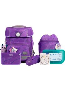 School-Mood Kinder Schulranzen "Champion Maxx Pro"marie (pegasus) mit moodie willi wissbegier, Polyester, Rucksäcke