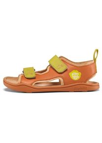 Affenzahn Sandale Leder Airy Sandalen Kinder (Gr 22 |orange)