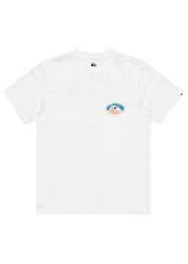 T-Shirt Quiksilver EV Flower Chaos S/S Herren (Gr XXL |weiß)