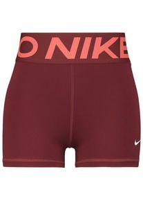 Nike Pro Sculpt High-Waisted 3 Biker Shorts Shorts Damen (Gr L |rot)