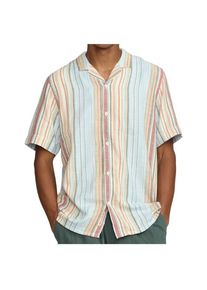 Revolution Short-Sleeved Cuban Cotton Shirt Hemd Men (Gr XXL |grau)