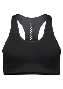 Sport-BH Mons Royale Stratos Bra Damen (Gr S |schwarz)